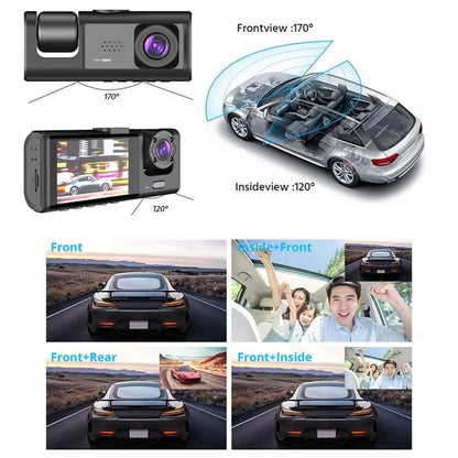 Dash Cam W/ IR Night Vision