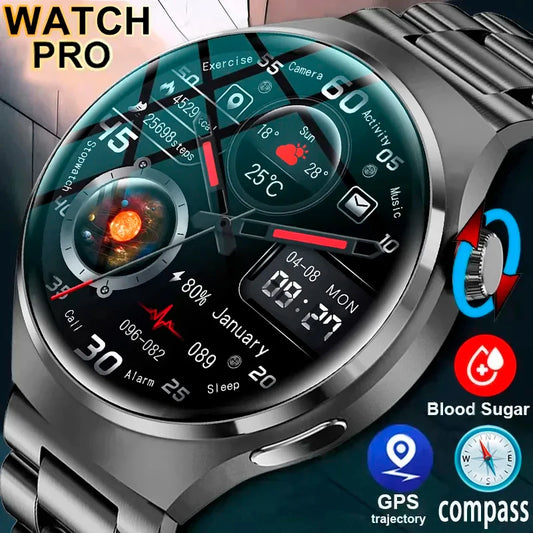 New GPS Smart Watch GT4 Pro 360*360 HD Screen