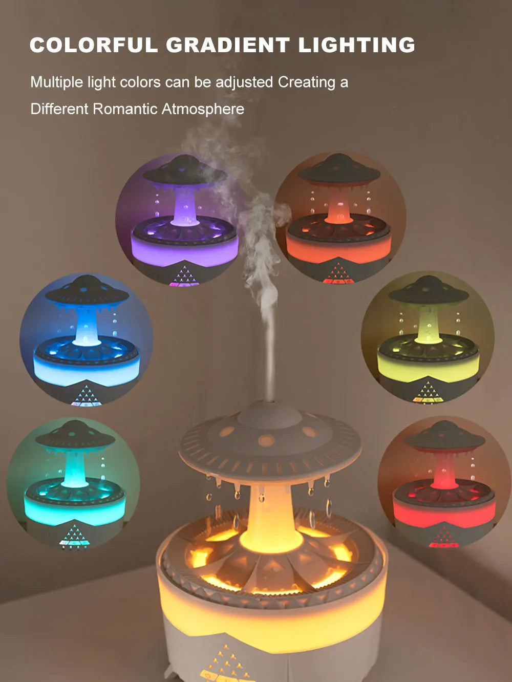 Aierwill Air Humidifier Ultrasonic Aromatherapy