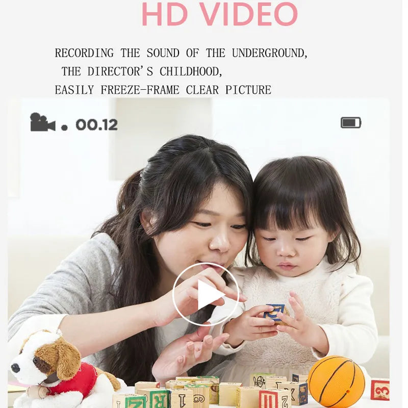 Digital Children Camera For Photography Instant Print Photo